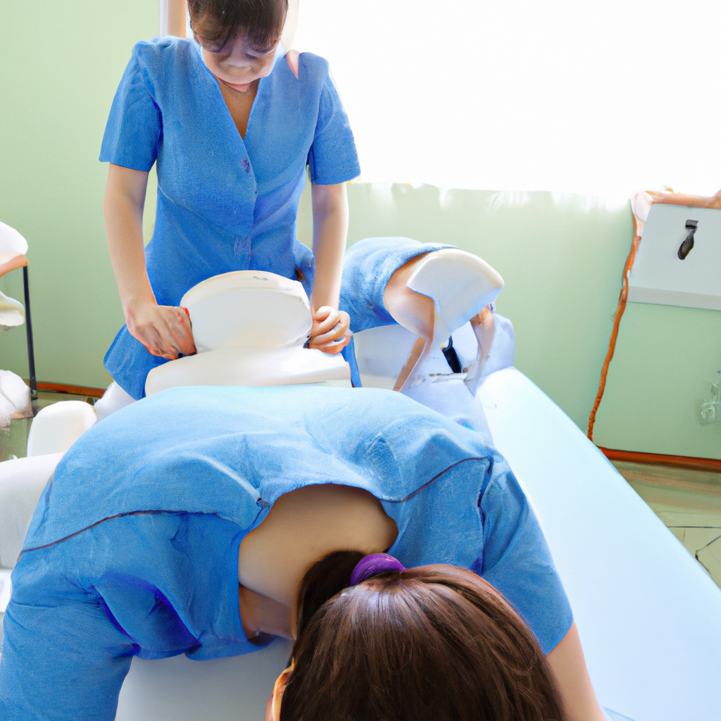 Professional massage clinic with modern technology.